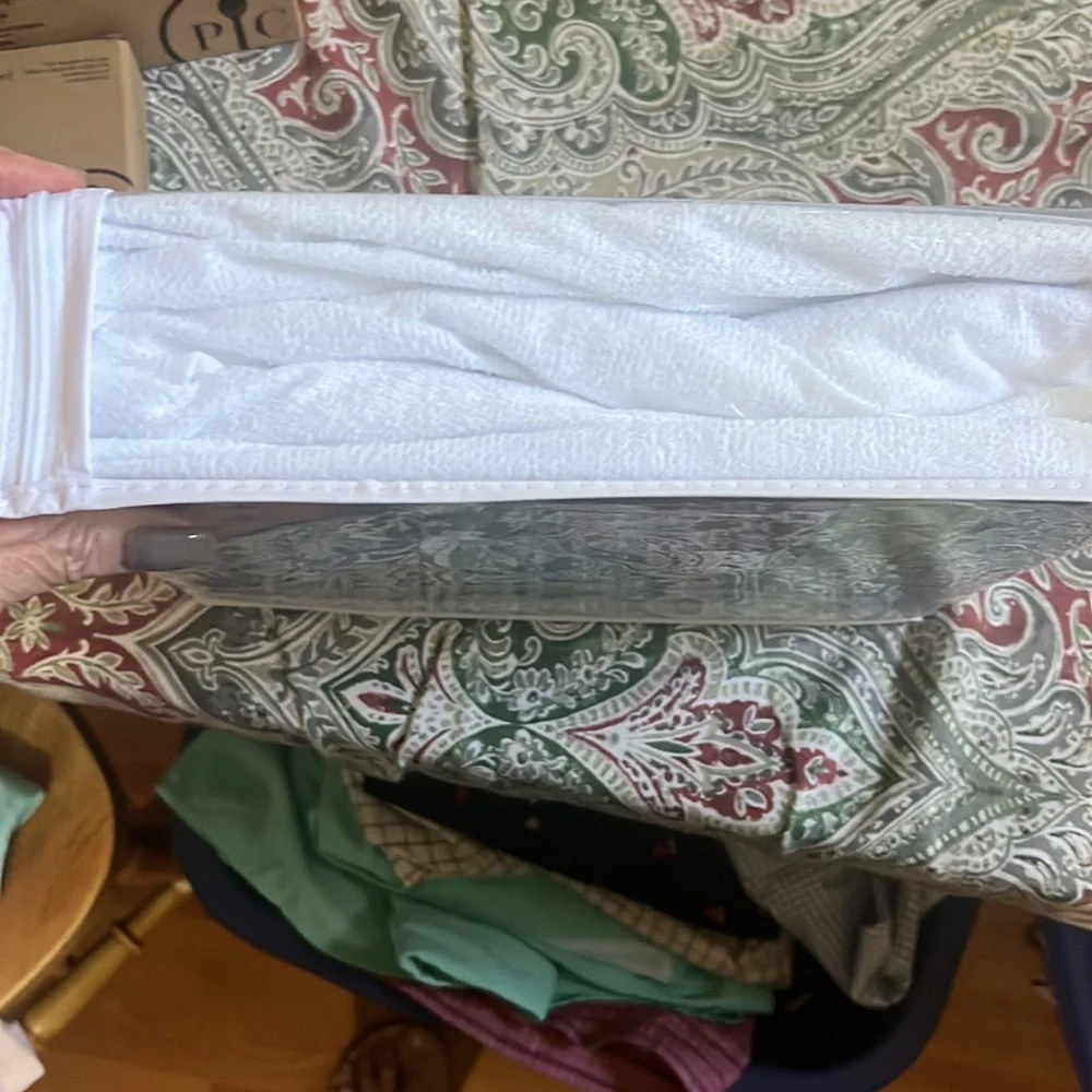 New in package BEAR terry queen mattress protector